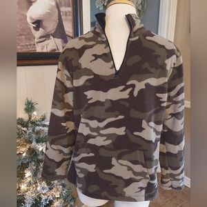 SZ M BOY'S COLE DANIEL 1/4 ZIP FLEECE PULLOVER